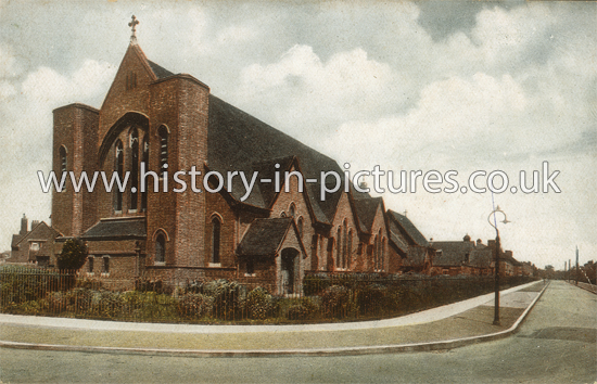 St Thomas Curch, Becontree, Essex. c.1930's